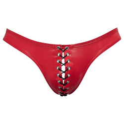 Svenjoyment Slip avec cordon Zonio Rouge